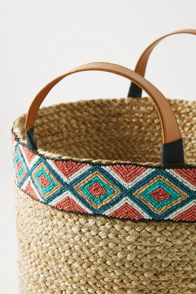 Beaded Tanzana Basket #2