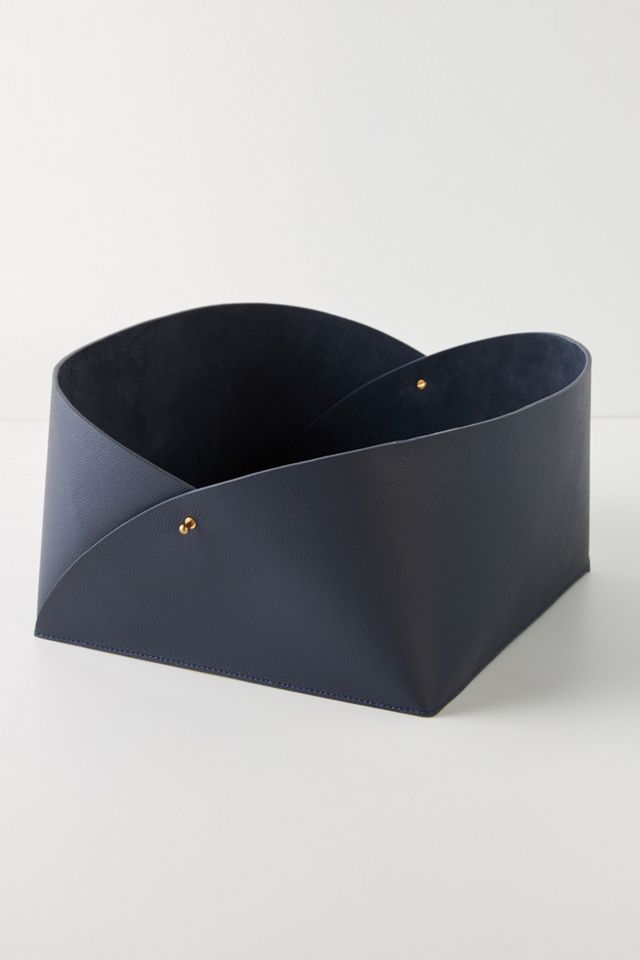 Viv Leather Basket #2