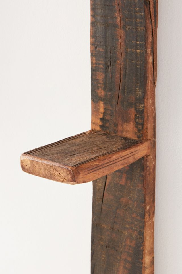 Aiyanna Reclaimed Wood Shelf #4