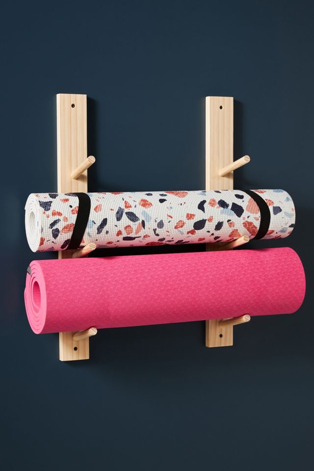 Yoga Mat Wall Rack #3