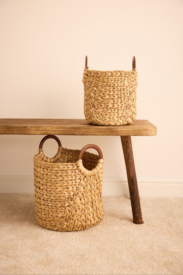 Water Hyacinth Basket #6