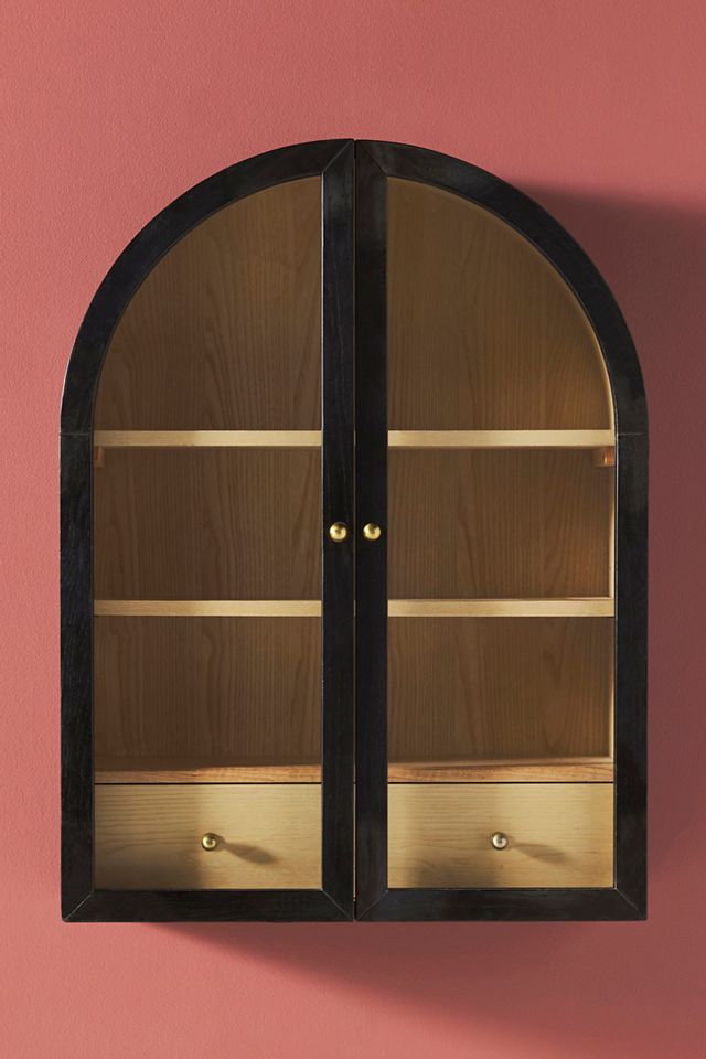 Fern Wood Bathroom Wall Cabinet #1