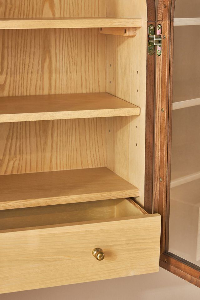 Fern Wood Bathroom Wall Cabinet #1