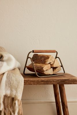 Antique Kindling Holder