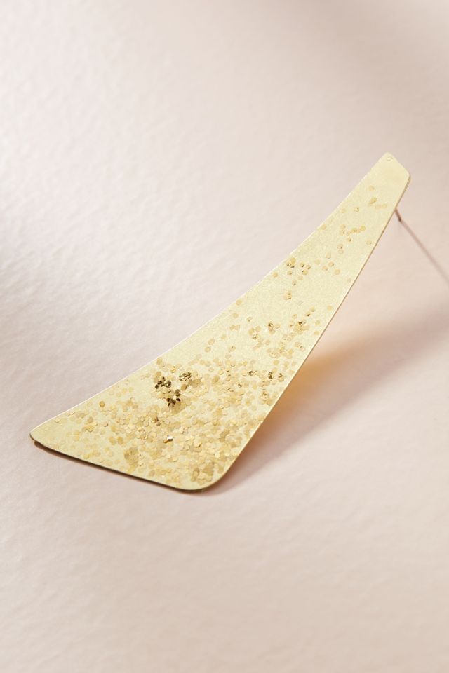 Sparkle Triangle Drop Earrings #1