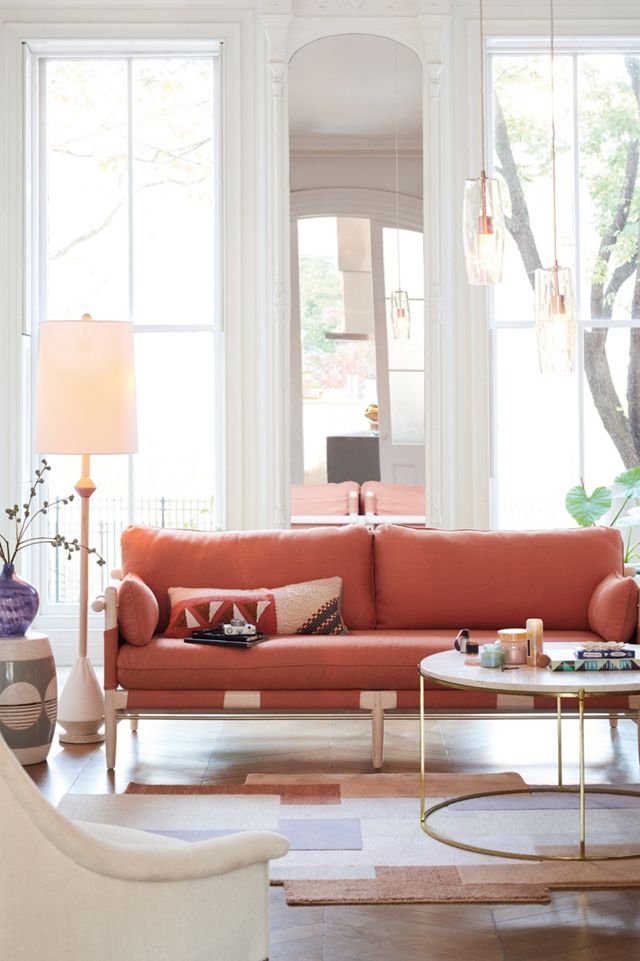 Belgian Linen Jamaica Sofa #6