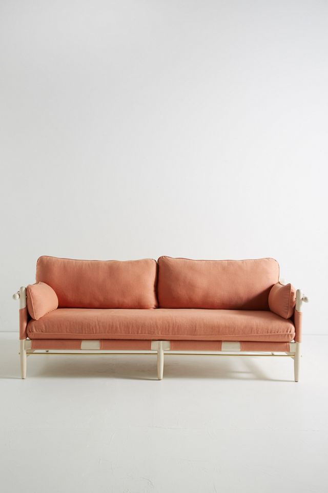 Belgian Linen Jamaica Sofa #1