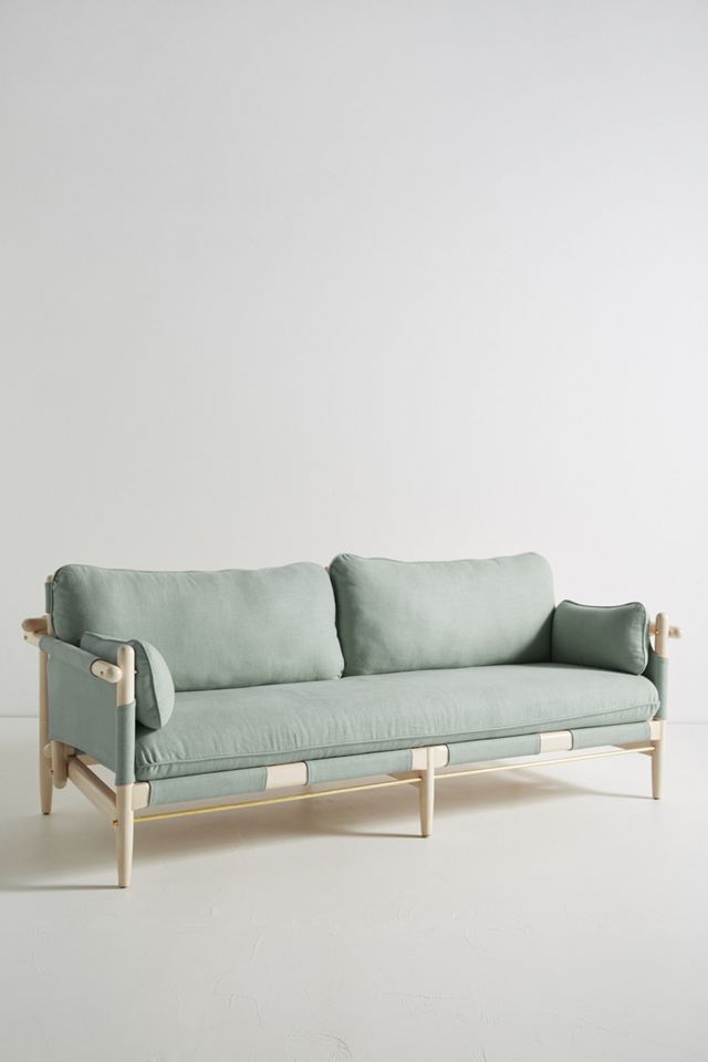Belgian Linen Jamaica Sofa #1