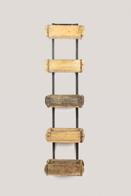 Five-Brick Wooden Wall Rack | Anthropologie UK