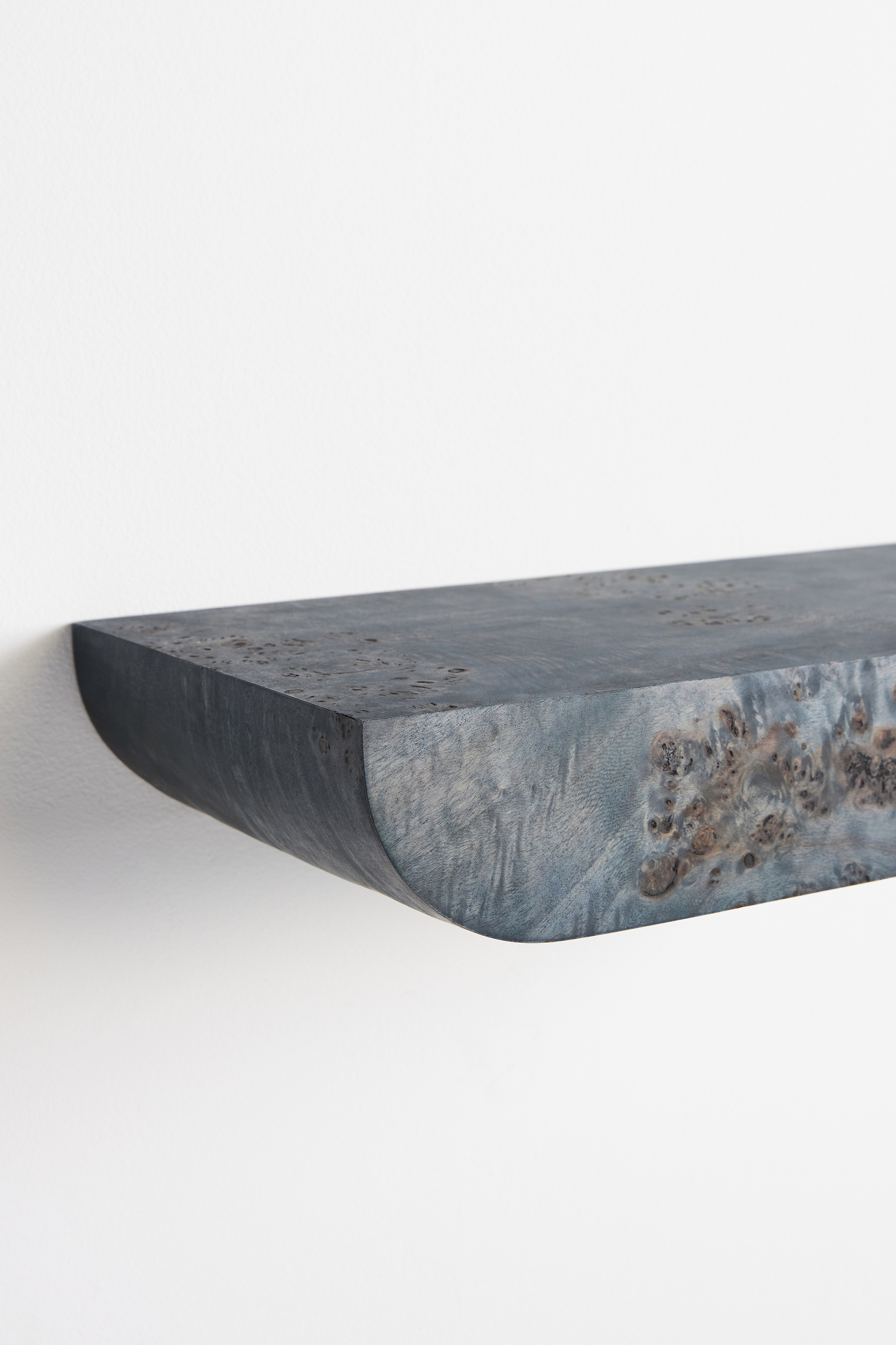 Tamara Floating Burl Shelf