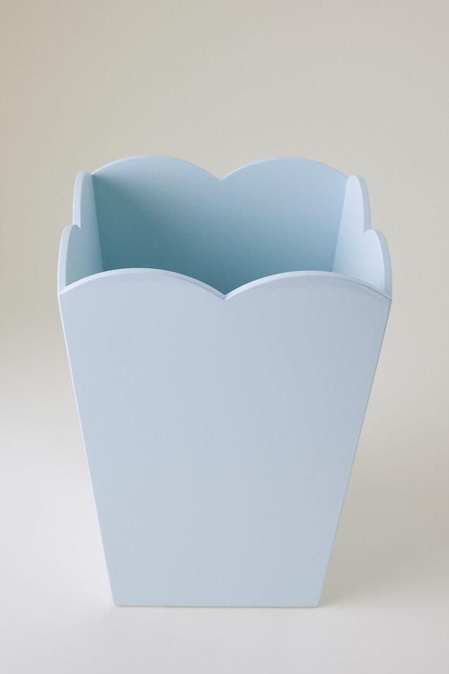 Addison Ross Lacquered Scallop Waste Bin #1