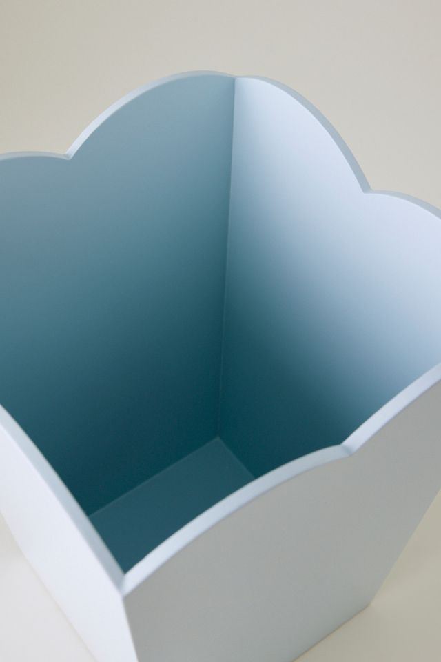 Addison Ross Lacquered Scallop Waste Bin #2