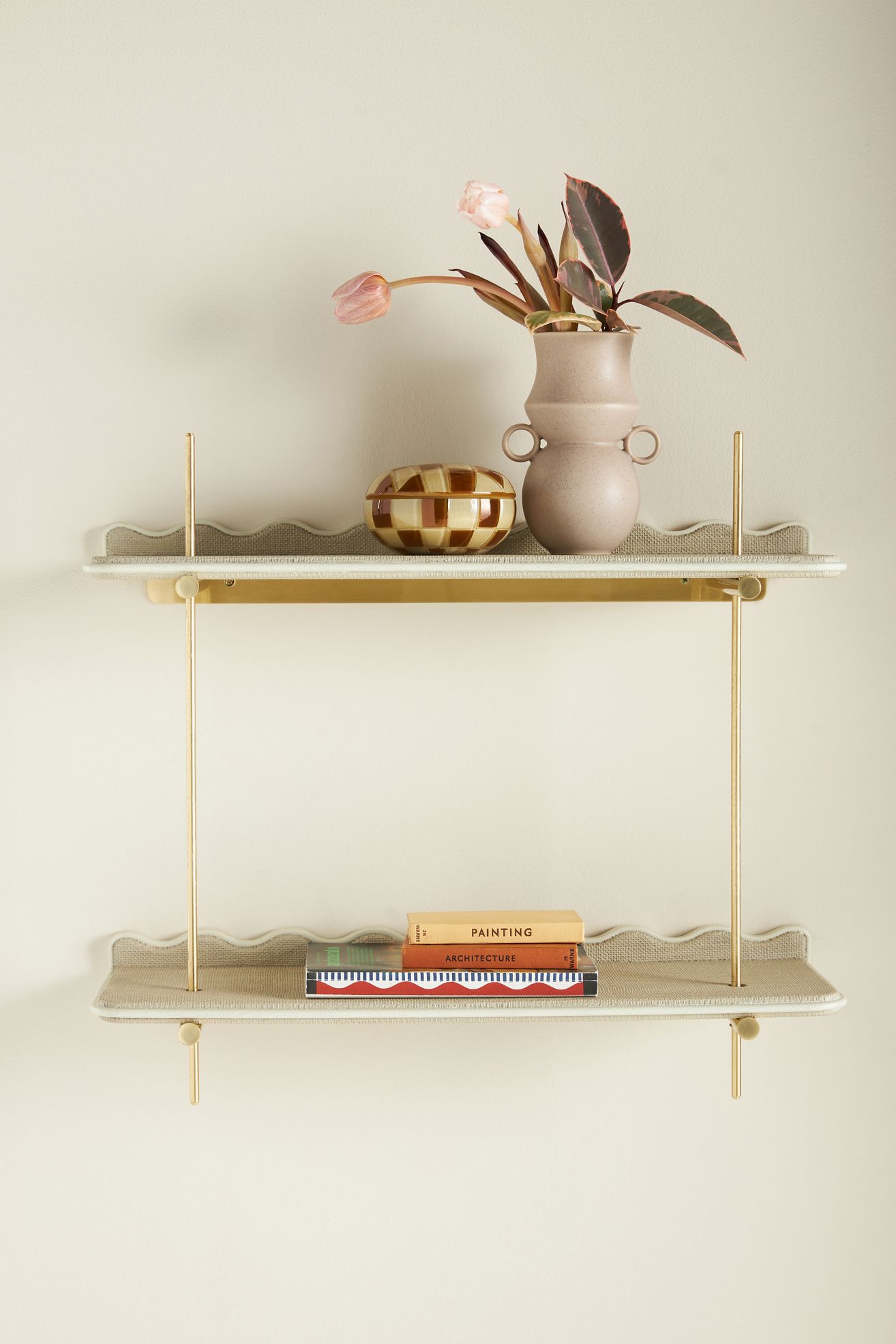 Adrie Two-Tier Shelf - Neutral, L