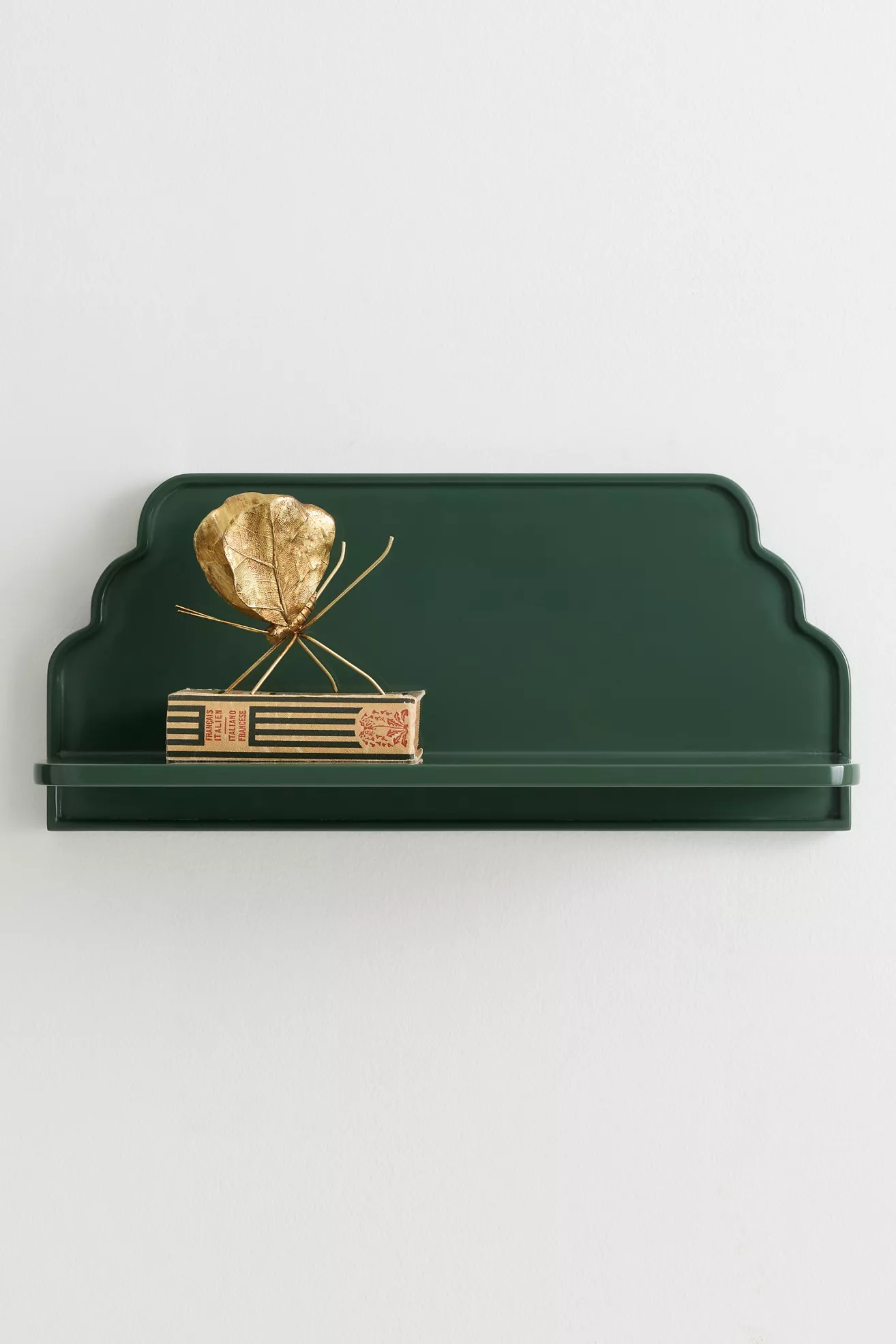 Betti Wood Scalloped Shelf - thumbnail 2