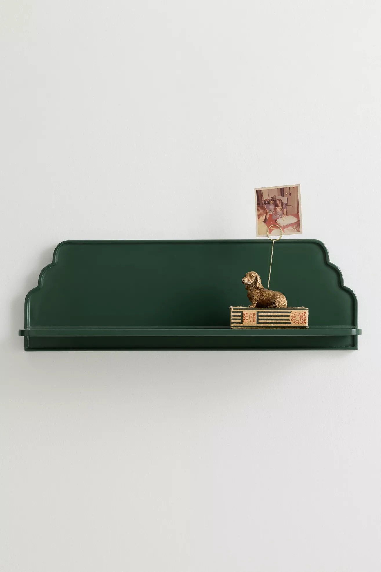 Betti Wood Scalloped Shelf - thumbnail 4