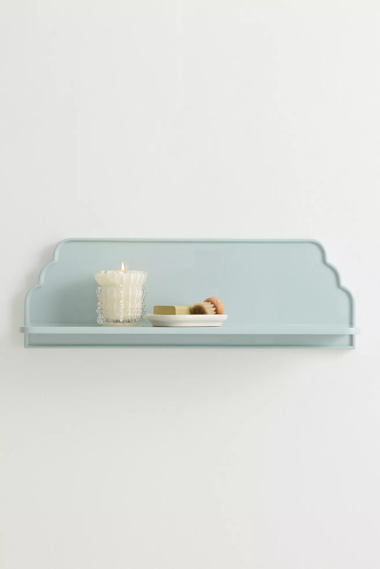 Betti Wood Scalloped Shelf - thumbnail 7