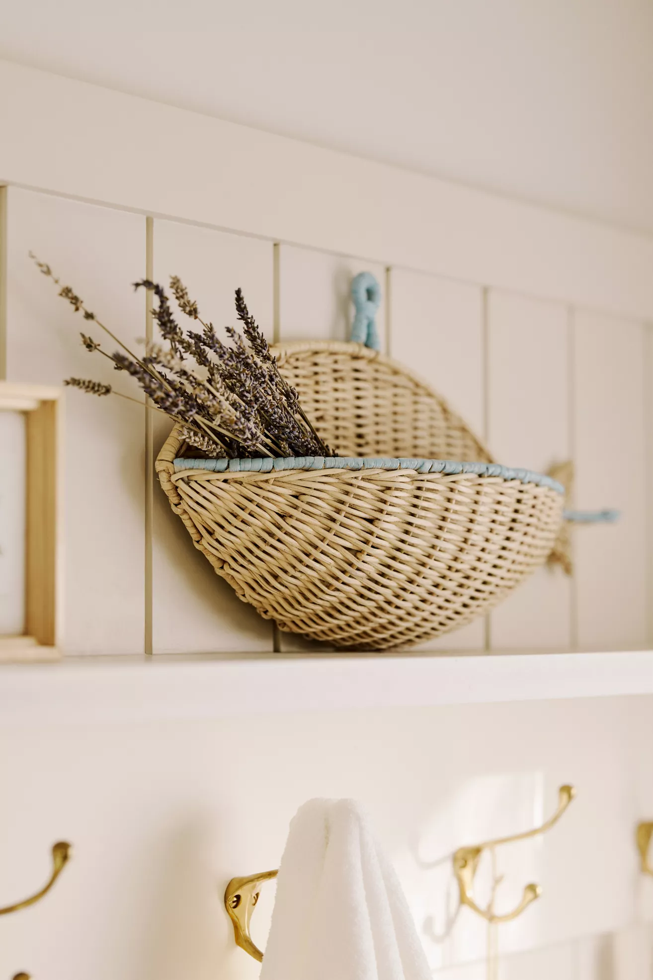 Fish Wicker Wall Basket