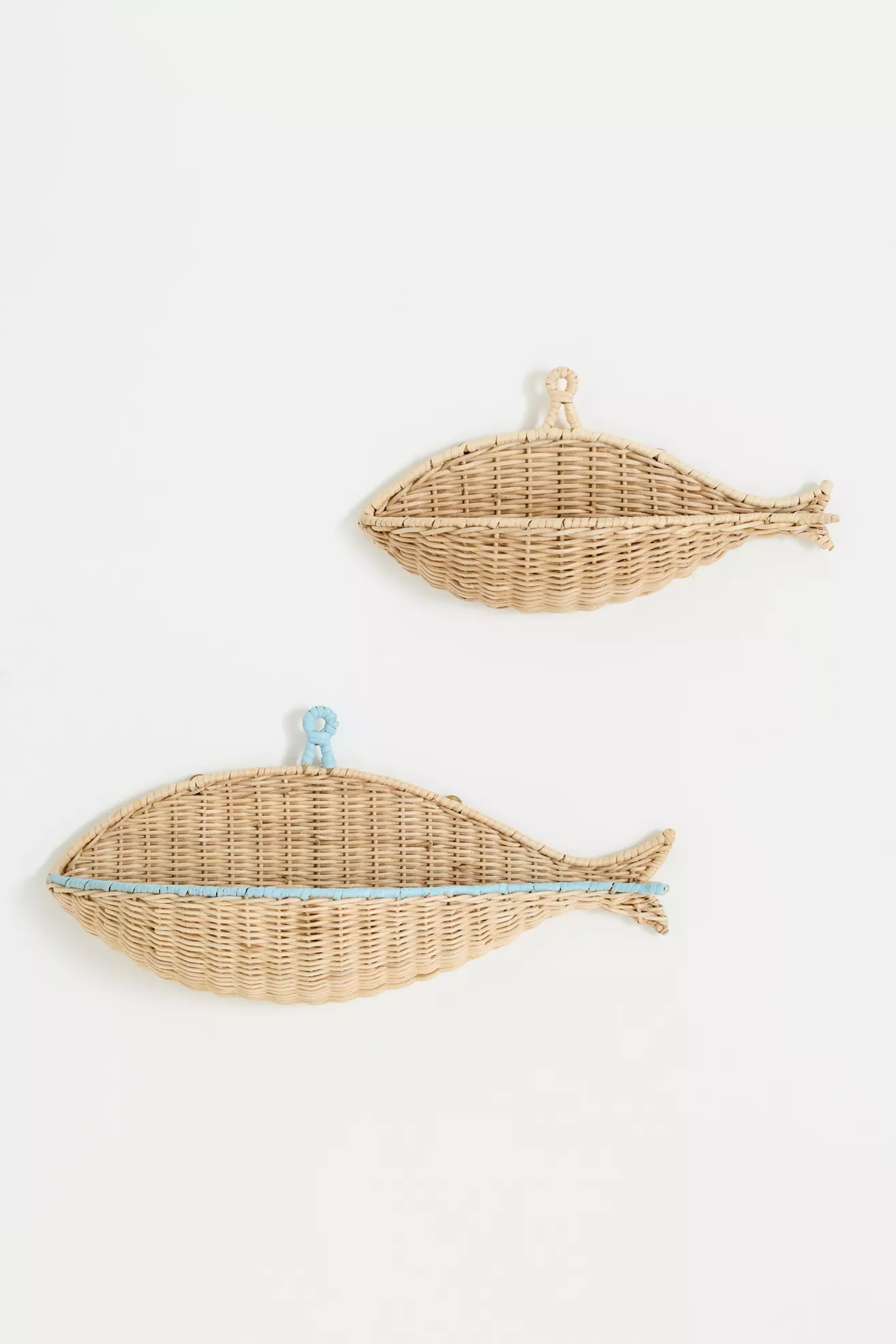 Fish Wicker Wall Basket - thumbnail 7