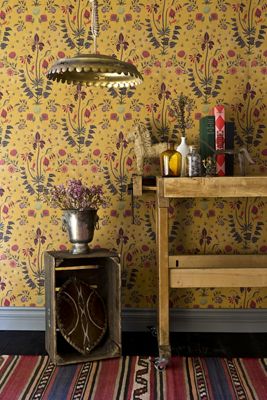 MINDTHEGAP Gypsy Ochre Wallpaper