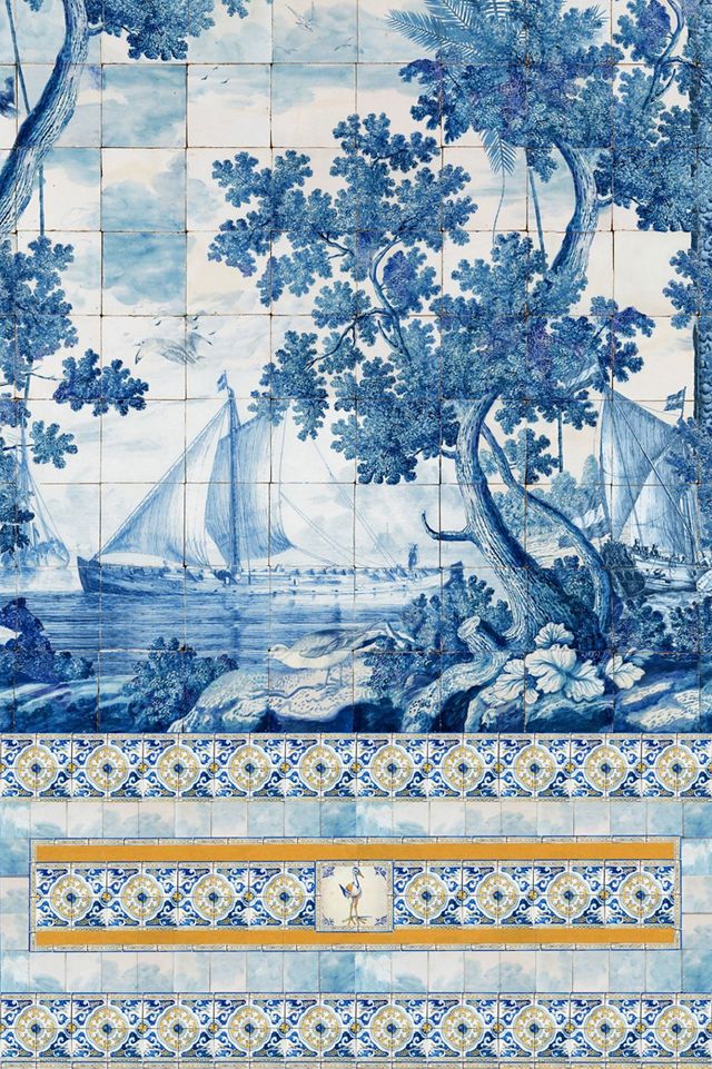 MINDTHEGAP Azure Mural Wallpaper #2