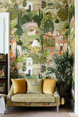MINDTHEGAP Gardens of Jaipur Wallpaper