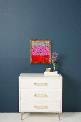 Blue Pink Tomato Wall Art