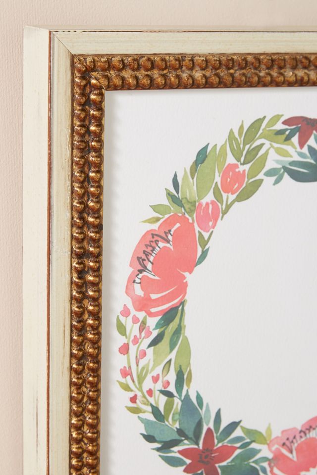 Floral Monogram Wall Art #2