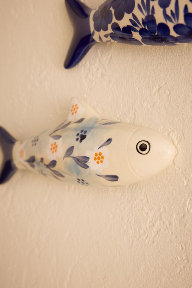 Dunne Fish Wall Decorations, Set of 2 #1