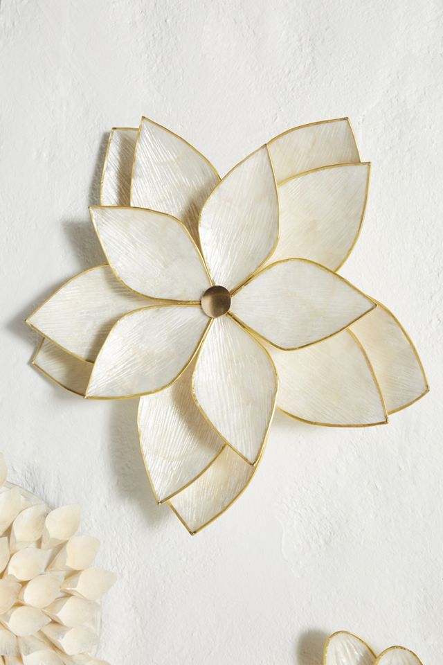 Capiz Wall Flower | AnthroLiving