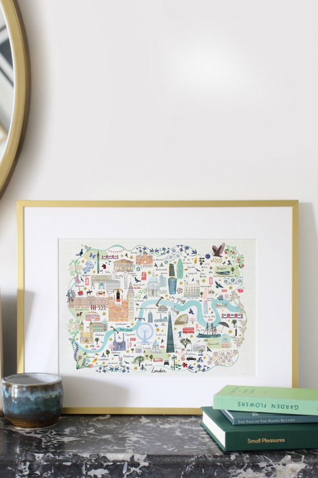 Josie Shenoy London Map Print