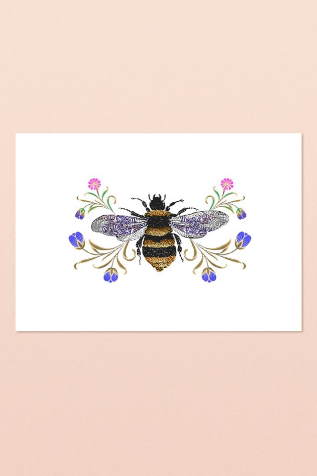 Josie Shenoy Bee Print #1