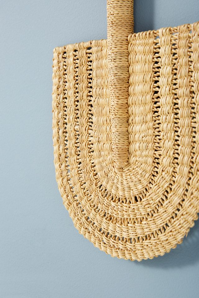 Woven Fan Wall Hanging #2