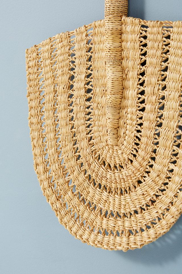 Woven Fan Wall Hanging #4