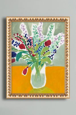 Yellow Table Flowers