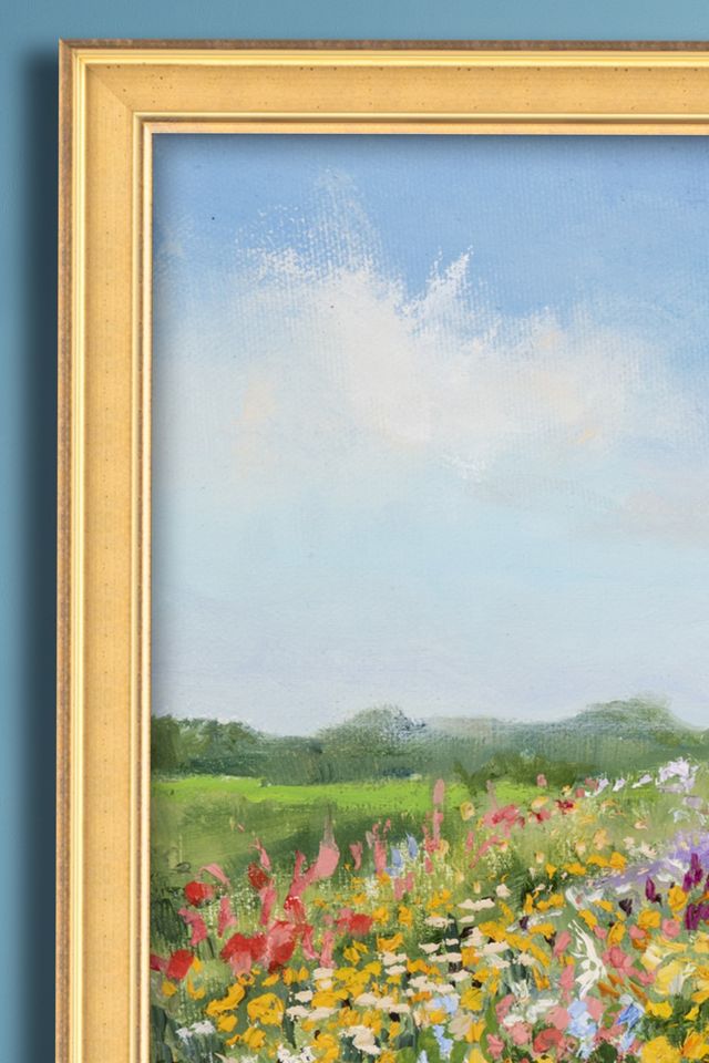 Balsam Farm Flower Fields Wall Art #1