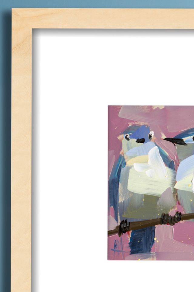 Two Mountain Bluebirds No.8 Wall Art #1