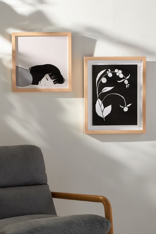 Peras Blanco y Negro Arte de pared #2