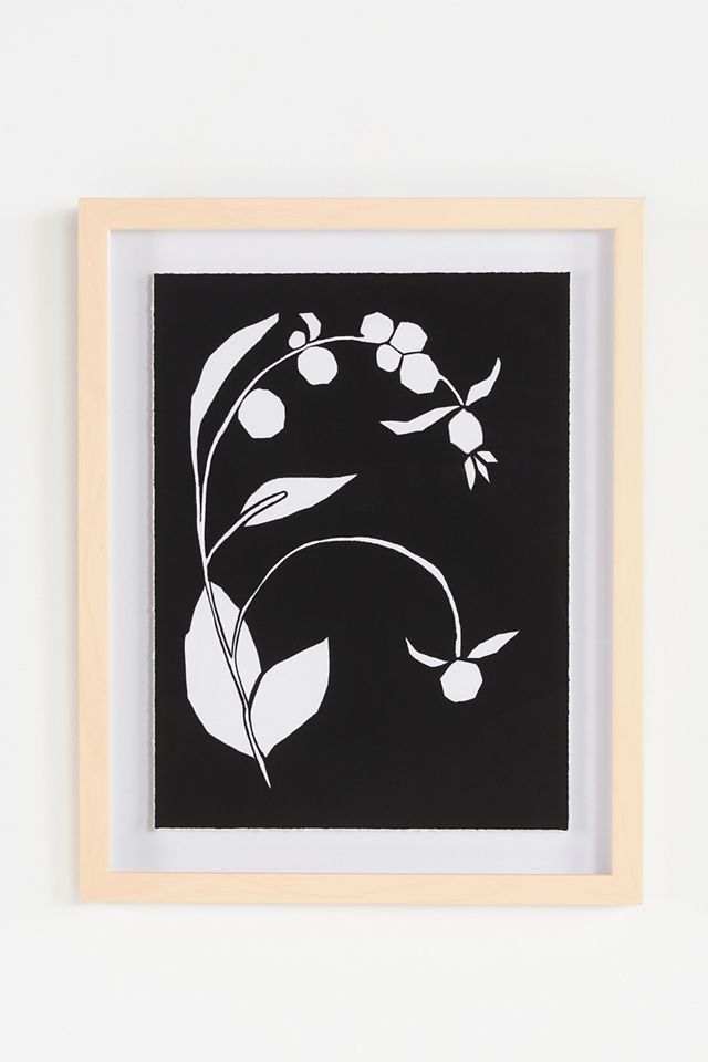 Arte de pared frondoso #2