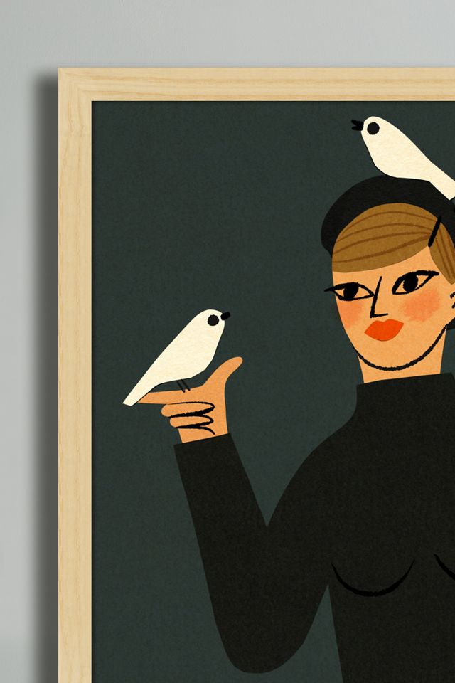 les oiseaux por Clare Owen Arte mural #1