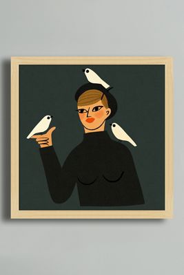 les oiseaux por Clare Owen Arte mural