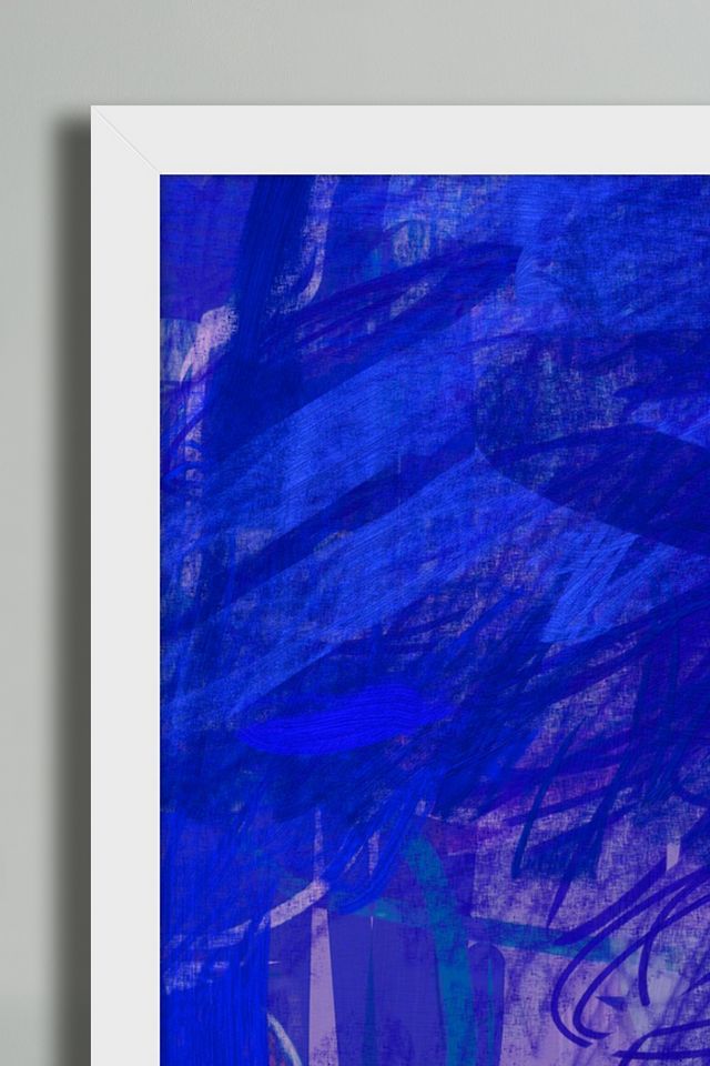 Blue by Victoria Gonzalez Wall Art #1