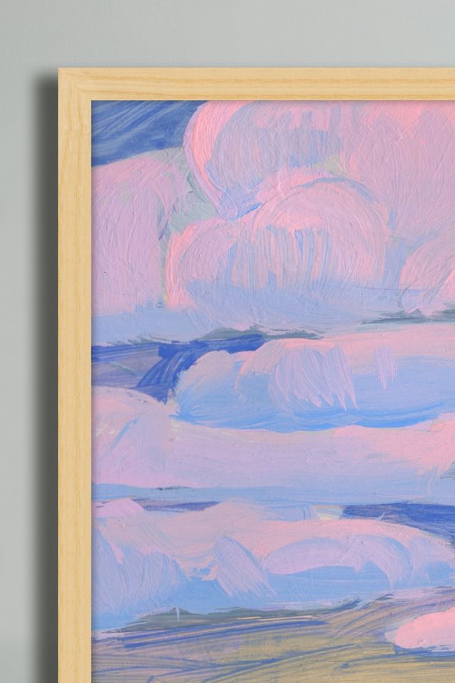 Pink Texas Sunset by Eleanor Baker Wall Art #1