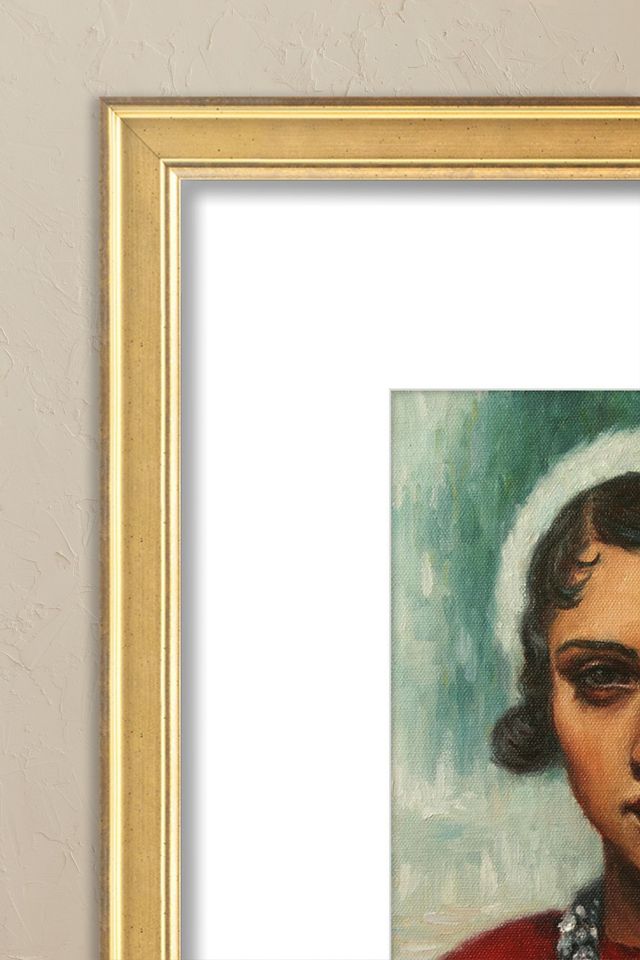 Renée au Soleil by Pat Kelley Framed Wall Art #1