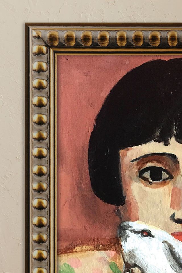 Enwright with Hare by Michael Doyle Framed Wall Art #1