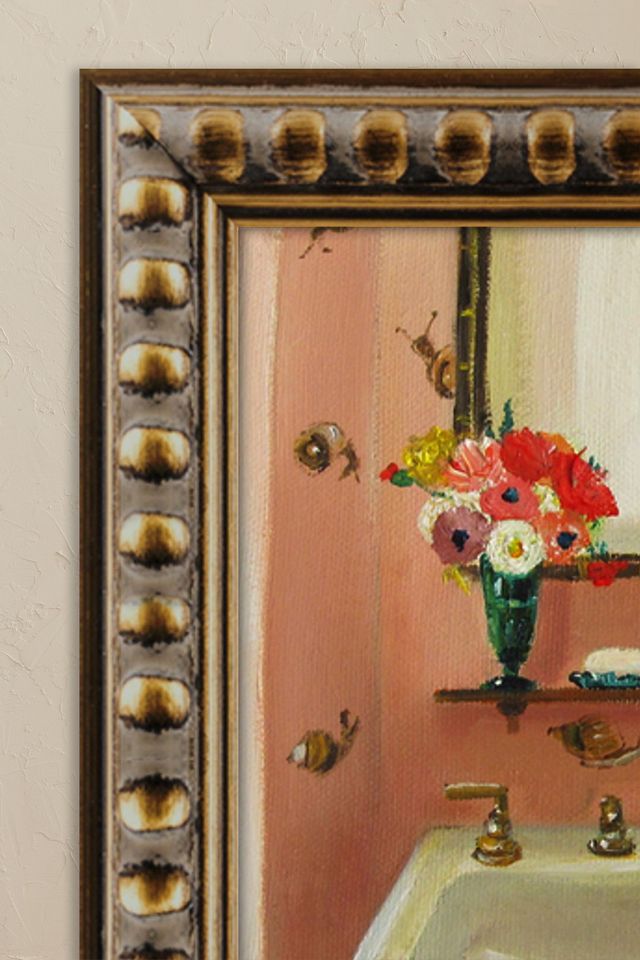 Escargot by Janet Hill Framed Wall Art #1