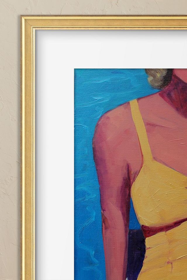 Diving Board Beauty Framed Wall Art #1