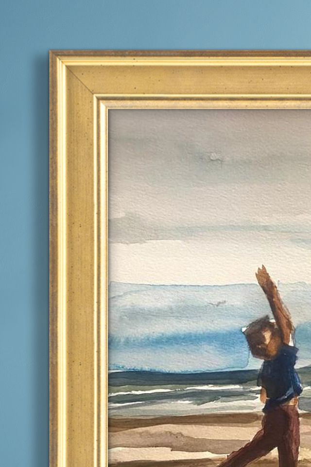 Beach Day Framed Wall Art #1