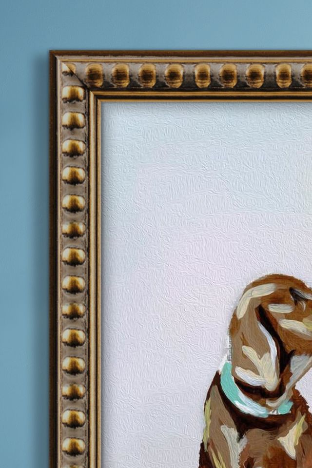 Wet Nose Framed Wall Art #1
