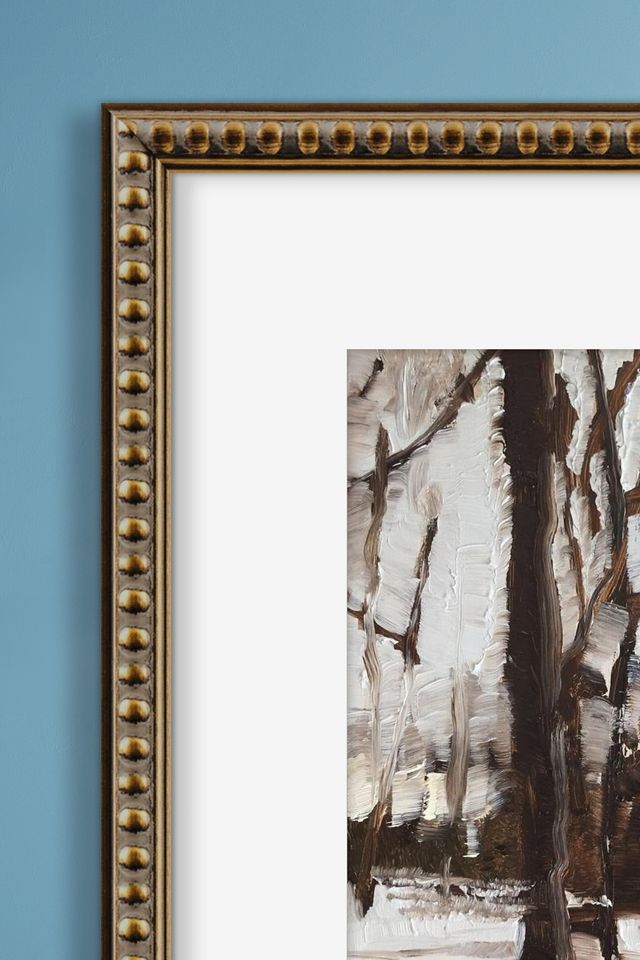 Winter Forest Framed Wall Art #1