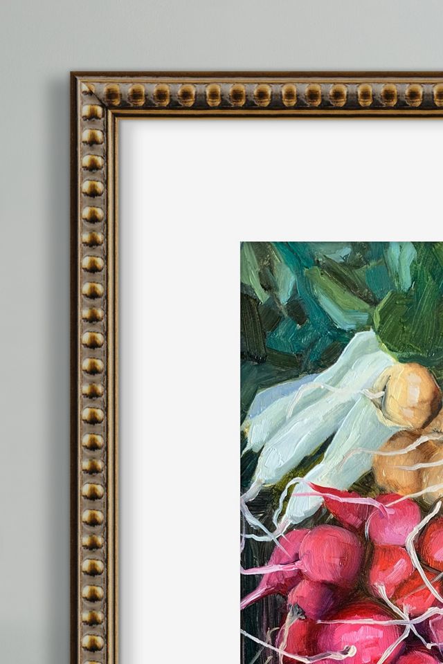 How Many Radishes Framed Wall Art #1